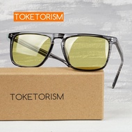 【hot】 Toketorism Day and Night Photochromic Sunglasses Polarized Glasses for Driving