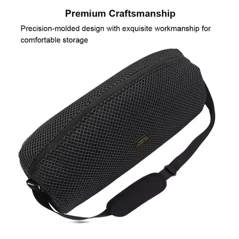 Carrying Case Bag for YEAHBOX Max3, Wireless Bluetooth -compatible Fabric Pouches Storage Hard Case 
