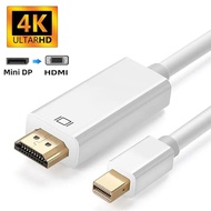 4k Mini DP to HDMI-compatible Cable Adapter 1.8M for MacBook Pro Air Mini DisplayPort Thunderbolt to