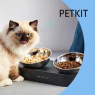 PETKIT - Fresh Nano Metal 不鏽鋼加高可調⻆度寵物碗 可調角度 寵物碗 貓狗適用 (雙碗) 平行進口