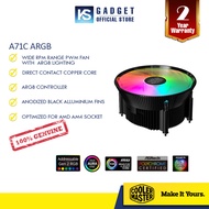 Cooler Master A71C ARGB CPU Cooler Fan/WITH ARGB CONTROLLER  - Support AM4