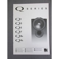 KEF Q9C 1隻 喇叭 揚聲器 centre speaker 中置 (網絡圖片)
