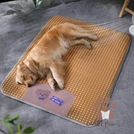 - Cold Mat Rattan Mattress Dog Cat Sleeping Mat Pet Cooling Sleeping Mat Cold Sleeping Mat Dog Cat