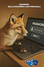 Quaderno delle Password e Dati Personali: Sii furbo come una volpe!