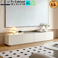 5.9ft 140/160/180CM 3 Door Tv Cabinet Up to 55/75inch Tv - Kabinet Tv - Kabinet Rak Wall Mounted TV 