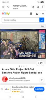 AGP Bandai MS Girl Banshee