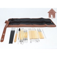 Butsir Set Clay Carving Tool/ Pottery Tool Modeling Tool/ - 27pcs.