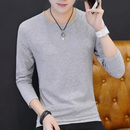 S-6XL Mens Warm Underwear Underlay Teen Student Slim Fit Long Sleeve T-shirt