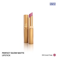 Inez 900 perfect glow matte lipstik - 09. coral tree