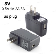 USB Adapter 5V 1A/1000mA Compatible 5V 0.5A/500mA 2A 3ACharger US Plug Converter Adapter  SG11L3