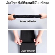 <ATs>Plus Size 30-42 CEO Men's Formal Pant Office Pants Plain Straight Cut Stretchable Elastic Loose