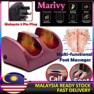 Marivy - Marvy Living Electric Heating Foot Massager Shiatsu Kneading Foot &amp; Leg Massager 3 Levels Adjustment massage kaki