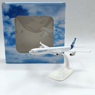 Air Guest A340-600 20cm Simulation Alloy Model Static Collection Ornaments with Wheels Prototype