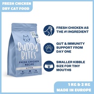 [New!] Buddy Bites - Kitten Dry Cat Food - Chicken (European Kibble Made With Fresh Chicken)