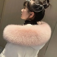 Pure Color Warm Fashionable Fur Collar down Jacket Womens Style Detachable Hat Bar Thickened Goose d