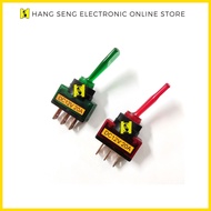 TOGGLE SWITCH DC12V GREEN/RED ILLUMINATED GLOW AUTOMATIVE
