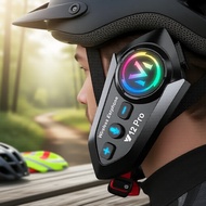 Y12 Pro Bluetooth 5.4 Helmet Intercom 500m Waterproof Wireless Handsfree Interphone