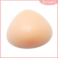 [Ecusi] Silicone Breast Form Chest Form Washable Chest Prosthesis Reusable Triangular Chest Enhance Mastectomy Concave Bra Pad