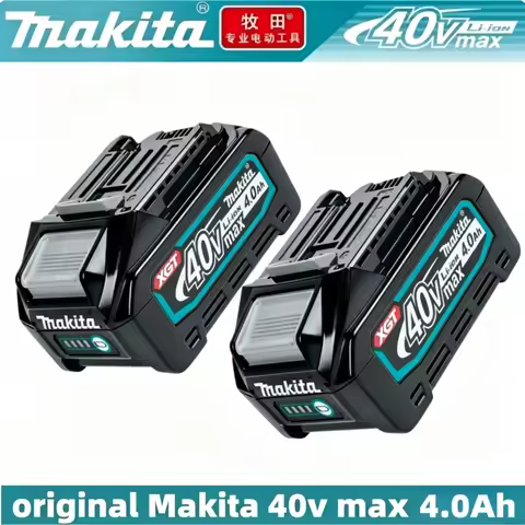 Original Genuine 40V XGT 4.0Ah Makita Li-ion Battery Compatible BL4020 BL4025 BL4040 BL4050 Professi