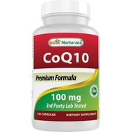 Naturals CoQ10 100 mg 120 Capsules