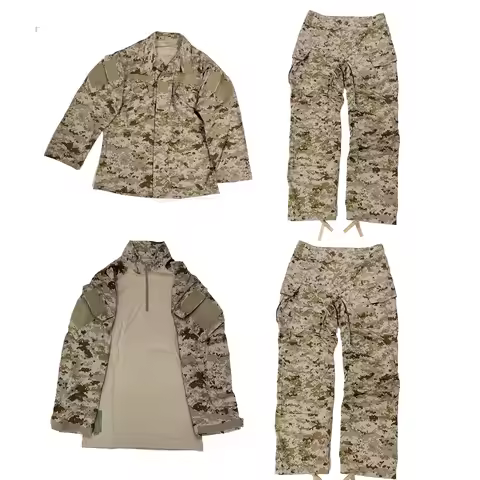 Outdoor tactical hunting training suit G2 coat pant for man NC field version AOR1 multi pocket work 