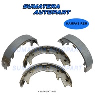 Hand brake Lining brake Shoes Rear brake shoe brake shoe honda crv rd gen2 odyssey ra6 stream 2000cc