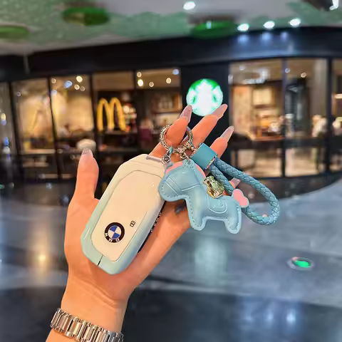 Car Remote Key Case Cover For BMW G07 X7 LCI U11 X1 G70 7 Series 740i G09 XM F98 X4M G18 X5 G81 M3 I