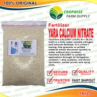 Yara (Tropicote) Calcium Nitrate Fertilizer 1 kilo (repacked)