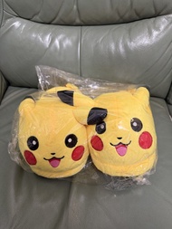 Pikachu pokemon 比卡超 寵物小精靈 居家拖鞋