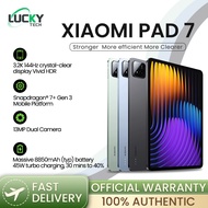 Xiaomi Pad 7 Tablet Original 8+128GB/8+256GB Snapdragon 7+ Gen 3 8850mAh 45W 11.2” Manila Stock
