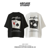 ARCADE Pair of Aces Shirt (ARC-0021)/4 DAY PRE-ORDER/OVERSIZE COTTON COMB 20