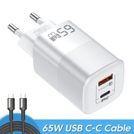 【50% OFF Voucher】KUULAA Công suất cao 65w Sạc nhanh Bộ sạc GaN Bảo vệ an toàn Kích thước nhỏ hơn AFC