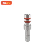 Kegland NukaTap Spout 8mm (5/16') To 8mm (5/16') Barb Stainless Steel Fitting Beer Brewing Accessary
