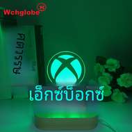 สำหรับเกม XBOX 16เปลี่ยนสีได้ไม้ Night Light 3D อะคริลิค LED โคมไฟตารางสัมผัสบรรยากาศตกแต่งโคมไฟภาพลวงตา