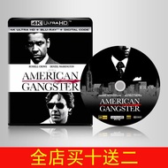 （READYSTOCK ）🚀 American Gangster 2007 4K Blu-Ray Disc English Chinese Word Hdr10 Dts-X. 7.1 Uhd 2160P YY