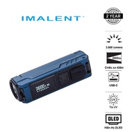 EDC IMALENT BL50 flashlight, 365nm UV rays, 3.600 lumens, 428m range, 3000mAh solid battery, USB-C c