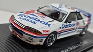 1/43 EBBRO NISSAN REEBOK SKYLINE GT-R R32 GROUP A