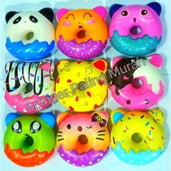 GANTUNGAN [CODE03] Squishy Donut Ears Squishy Donut Ears Keychain/