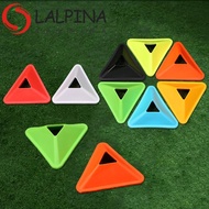 LALPINA 5PCS Soccer Ball Training Disc, Speed Training Marker Football Triangle Logo Plate, Triangle