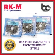 RK-M 415 FRONT SPROCKET (STEEL) / RKM 415 / SPOKET DEPAN / YAMAHA / RXZ / 125ZR / Y100 / Y110 / SRL1