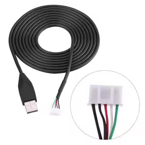 2M USB Mouse Cable Line Replacement Wire For Logitech MX518/G9/G9X For Razer Naga 2014 Line 14 Speci