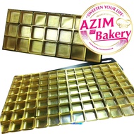 Plastic Cavities Tray (Gold) 1pc | 84 Cavity | 21 Cavity | Cavity Tray by Azim Bakery