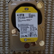 WD 4TB 3.5寸 SATA hard disk 硬碟