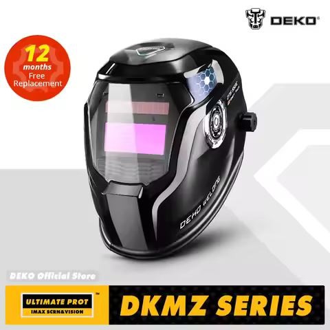 DEKO Skull Solar Auto Darkening Adjustable Range 4/9-13 MIG MMA Electric Welding Mask Helmet Welding