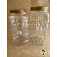 Plastic Bottle Container & Jar (2000ML - 4300ML)(New year Cookie Plastic Bottle &Jar)