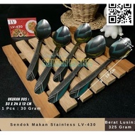Thick stainless steel tablespoon lv 430