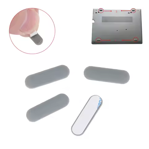 4PCS Bottom Base Cover Rubber Foot Feet FOR HP 840 G5 G6 745 G5 G6 830 735 G5 G6 Bottom Base Rubber 