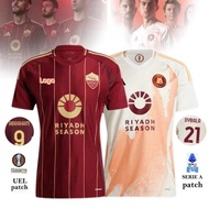 Roma Jersey 24-25 Home Away Football Shirt Fans Issue