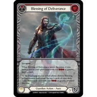 Cards - Flesh and blood TCG - Flesh and Blood: Promo Cards - Blessing of Deliverance (Red) - LGS006