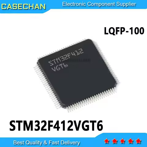 1PCS STM32F767VGT7 STM32F412VGT6 STM32F401VET6 STM32F091VBT6 QFP100
